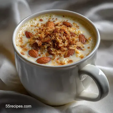 Toasted Almond Drink: The Velvety 5-Minute Recipe Recipe Card