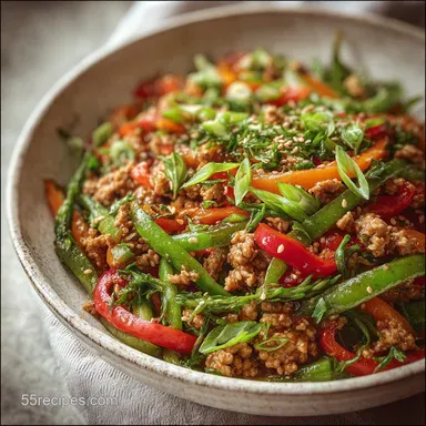 Easy Dish with Ground Turkey in 25 Minutes: Baked