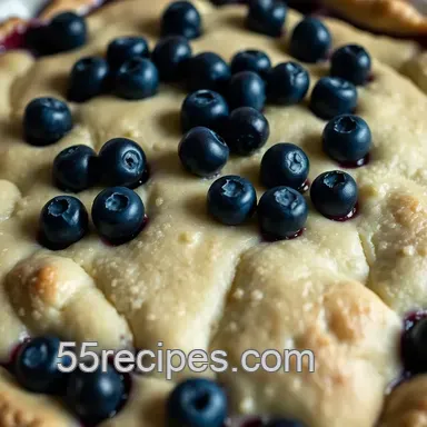 Effortless Blueberry Bliss: My Easy Blueberry Pie Recipe Recipe Card