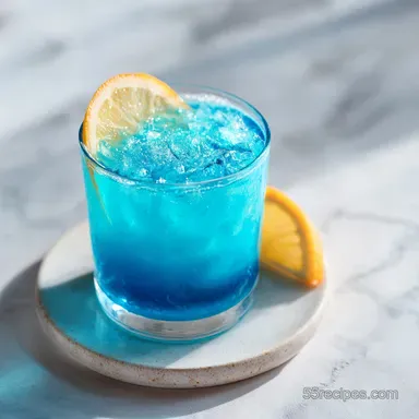 Electric Blue Vodka Cocktail in 5 Minutes