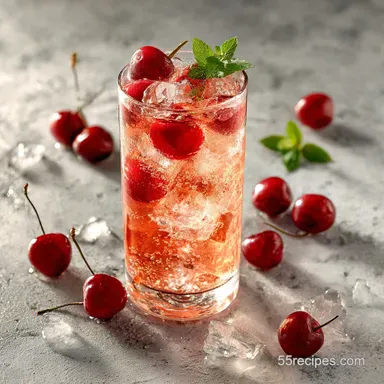 Shirley Temple: The Classic Elevated Mocktail Ready in 5 Mins Recipe Card
