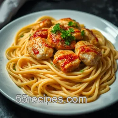 Easy & Juicy Firebirds Chicken Pasta Recipe: My Herb-Glazed Delight Recipe Card