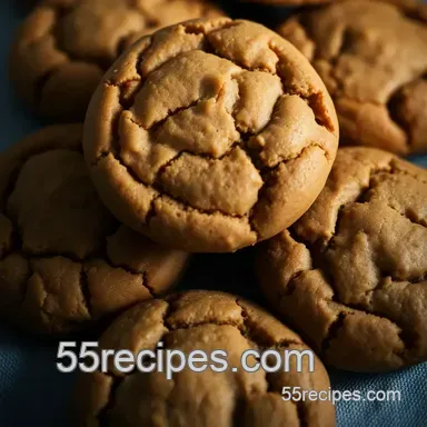 Easy Peanut Cookies No Flour: My Go-To Chewy Delight Recipe Recipe Card