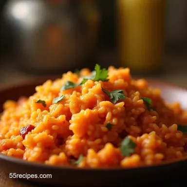 The Secret to Perfectly Fluffy Mexican Rice Authentic Arroz Rojo Recipe Card