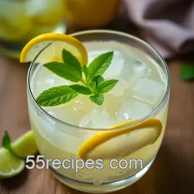 French Blonde Cocktail: Effortlessly Chic & Refreshingly Bright presentation