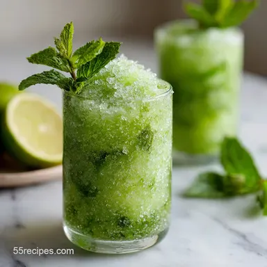 Mojito Recipe Frozen: Zesty Lime Slush in 10 Minutes Recipe Card