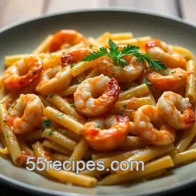 Garlicky Penne Shrimp Pasta Recipes: A Simple Mediterranean Delight
