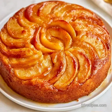 German Apple Cake in 50 Minutes Recipe Card