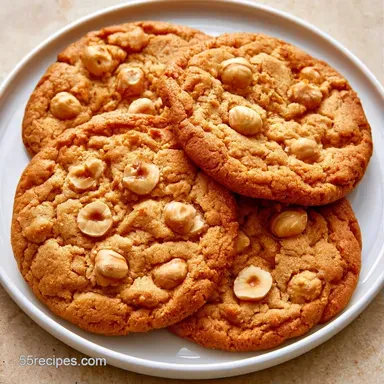 German Hazelnut Cookies in 40 Minutes Recipe Card