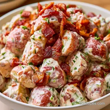 Creamy German Potato Salad Sour Cream