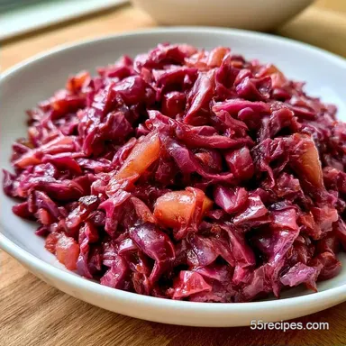 German Red Cabbage Recipe with Apples