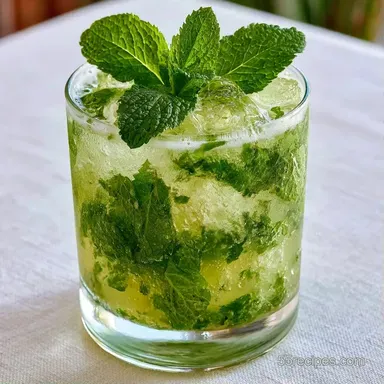 Gourmet Green Tea Mocktail in 10 Minutes Recipe Card