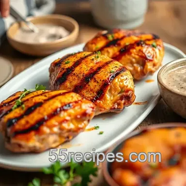 Easy 20-Minute Grill Juicy Chicken Thighs: A Delicious Summer Favorite Recipe Card
