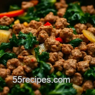Easy One-Pan Ground Beef and Kale Recipe: A Family Favorite