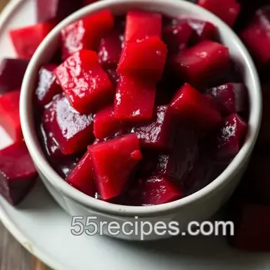 Sweet & Tangy Harvard Beets Recipe: A New England Favorite Recipe Card