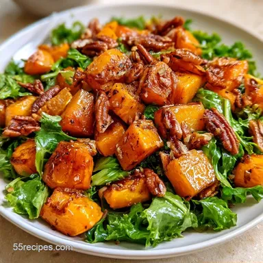 Harvest Salad with Butternut Squash