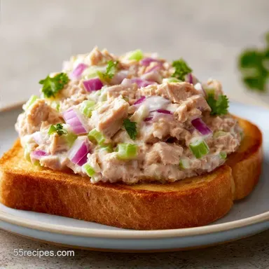 Tuna Toast in 15 Minutes