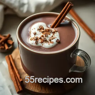 Heavenly Aztec Hot Chocolate: A Spicy Sip from Ancient Mexico Recipe Card
