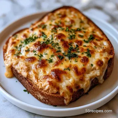 Tuna Melt in 10 Minutes Recipe Card