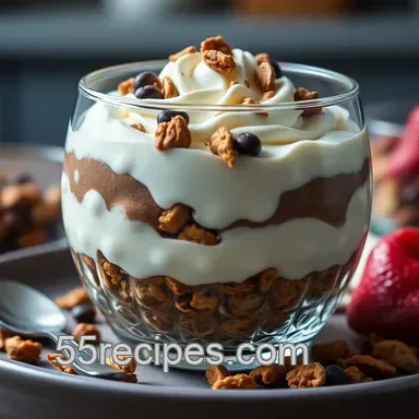 Hobnail Glassware Dessert Parfait: A Whimsical Layered Delight