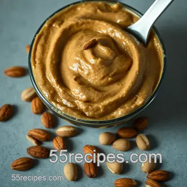 Homemade Crunchy Almond Butter: A Nutty Delight presentation