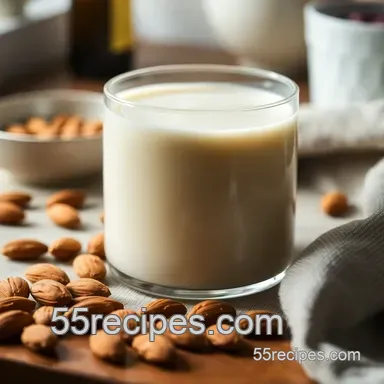 Easy Homemade Silk Vanilla Almond Milk: A Creamy Delight to Savor Recipe Card