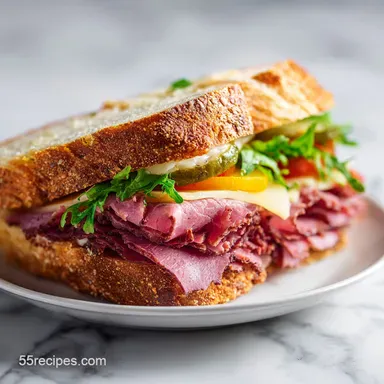Pastrami Sandwich Recipe Hot in 15 Minutes