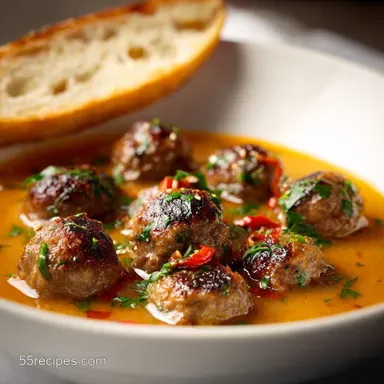 Mini Meatballs: Easy Polpettine Recipe for Soup or Appetizers Recipe Card