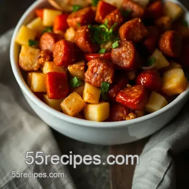 Quick & Hearty Johnsonville Breakfast Sausage Breakfast Bowl Recipe Recipe Card