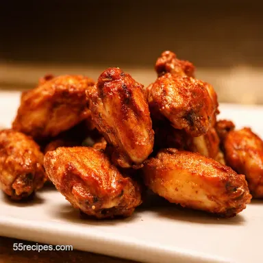 Knock Your Socks Off Dry Rub Chicken Wings Recipe Card