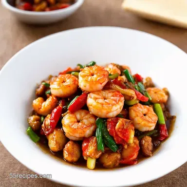 Kung Pao Shrimp: My Quick & Easy Szechuan Stir-Fry!