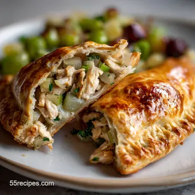 Leftover Chicken Breast Recipes: Creamy Leek Pasty for Easy Dinner