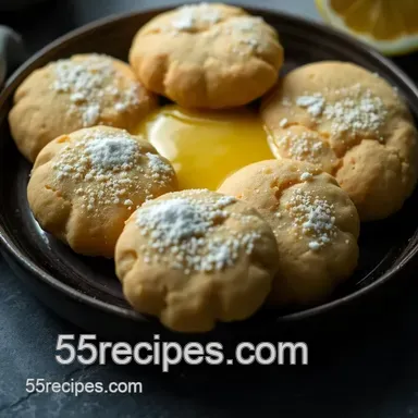 Easy Lemon Curd Cookies: A Sweet Surprise for Lemon Lovers Recipe Card