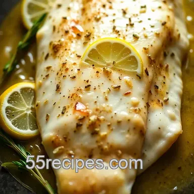 How to Make My Favorite Lemon Herb Butter Flounder Recipe Recipe Card