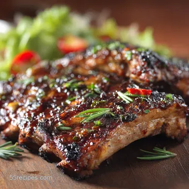 Gas Grilled Ribs Best Low Slow Recipe for Tender Perfection Recipe Card