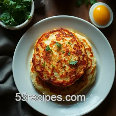 My Easy Way to Make Potato Pancakes from Mashed Potatoes: Crispy Delight Recipe Card
