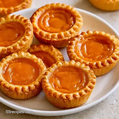 Mini Pumpkin Pies with Condensed Milk Recipe Card