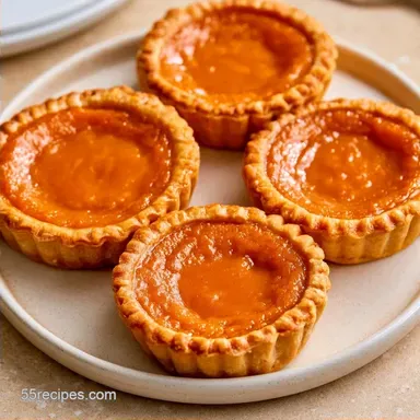 Mini Pumpkin Pies with Condensed Milk