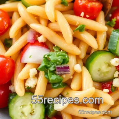 Delicious Mixing Pasta Salad with Fresh Veggies: My Easy, Vibrant Twist! Recipe Card