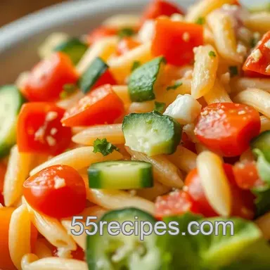 Delicious Mixing Pasta Salad with Fresh Veggies: My Easy, Vibrant Twist!