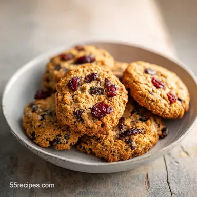 Oatmeal Cranberry Chocolate Cookies in 27 Minutes