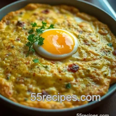How Much Protein in an Ostrich Egg? Discover My Gourmet Omelette Recipe! Recipe Card