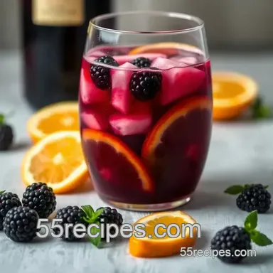 Easy & Refreshing Blackberry Sangria Recipe from Outback: Perfect for Summer! Recipe Card