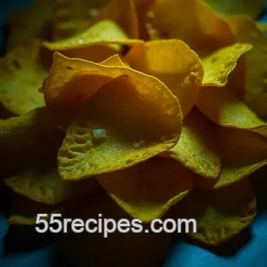 Oven-Baked Tortilla Chips: Crispy Crunchy Goodness! presentation