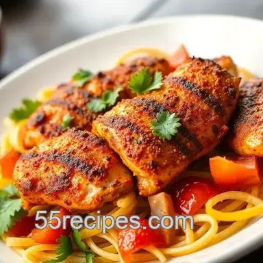 Easy & Juicy Pan-Seared Chicken: Irresistible Taco Salad - My Family's Favorite!