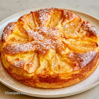 Pear Clafoutis for 8 Servings Recipe Card