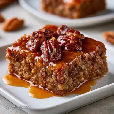 Pecan Pie Bars with Maple Syrup