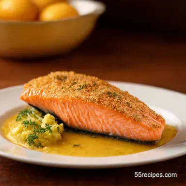 Bake Salmon at 400F My Foolproof Flaky Salmon Recipe Recipe Card