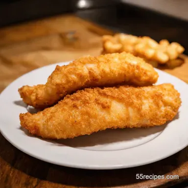 Crispy Pub Style Fish Fry Recipe Proper Chippy at Home Recipe Card