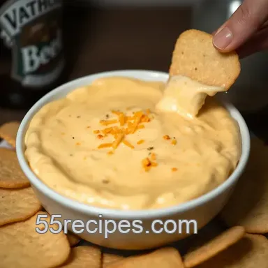 Pint-Sized Perfection: Easy Beer Cheese Dip for All Your Gatherings Recipe Card